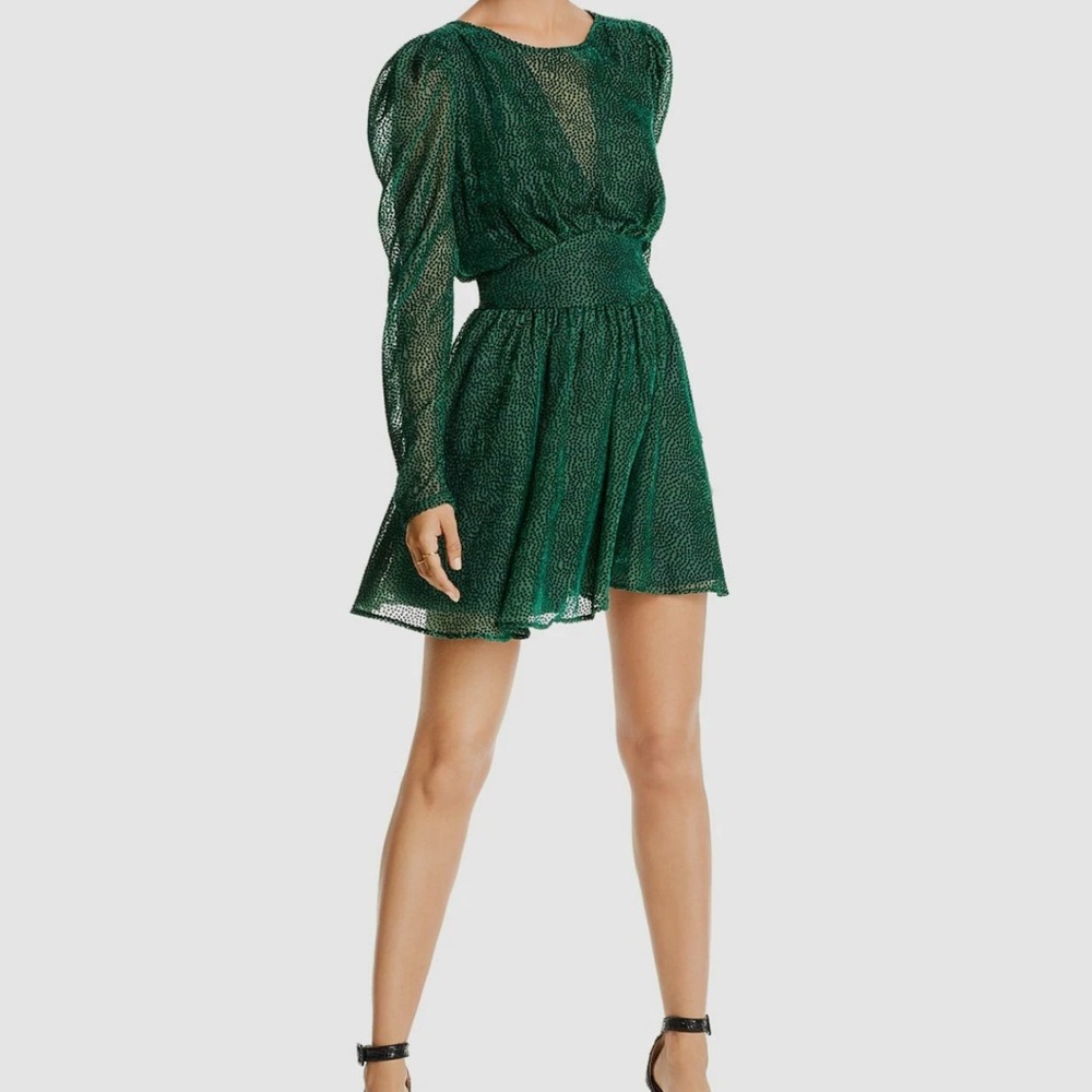 LINI Teal Long Sleeve Dress